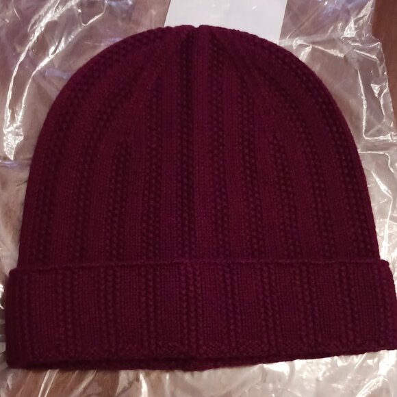 JCrew cashmere textured beanie - Picture 2 of 6